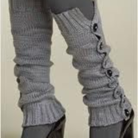Smart Trend Accessories - NWT Smart Trend Charcoal Leg Warmers